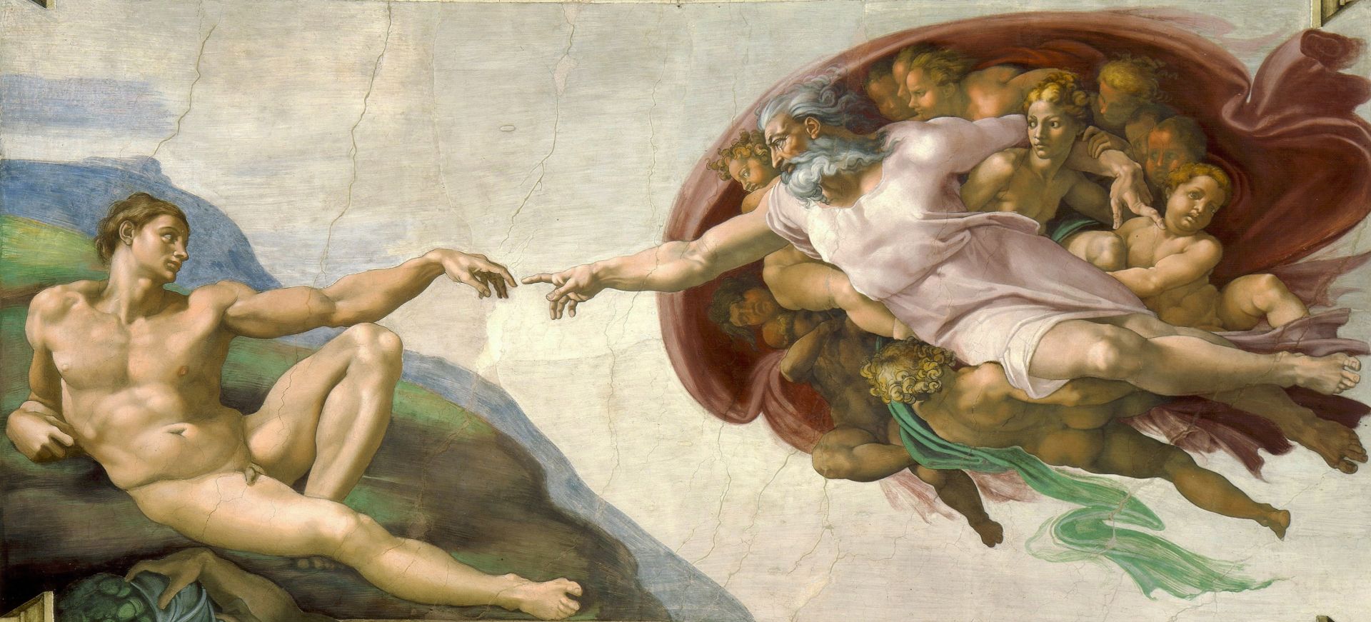 Michelangelo - Creation of Adam 